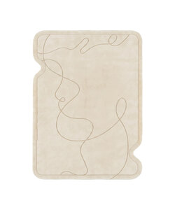 Organisch vloerkleed - Elodie Creme