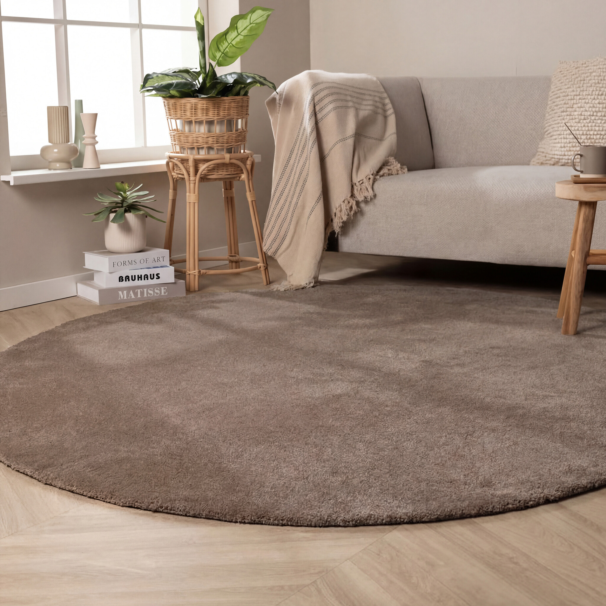 Wasbaar vloerkleed - Clean Bruin