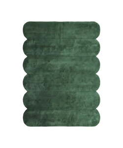 Organisch vloerkleed - Chester Lines Groen