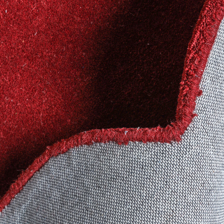 Organisch vloerkleed - Chester Lines Rood