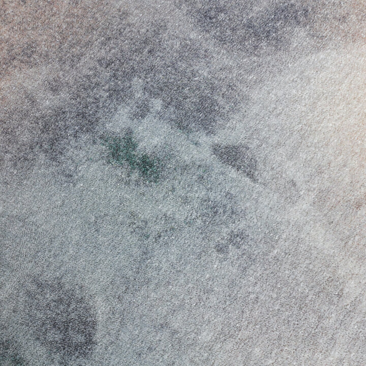 Rond design vloerkleed - Lunara Grijs