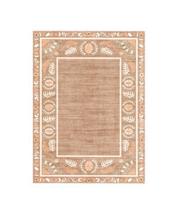 Buitenvloerkleed - Maui Border Terracotta