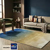 Abstract vloerkleed - Mellow Blauw/Geel - thumbnail