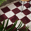 Checkerboard vloerkleed - Blox Fringe Rood - thumbnail 2