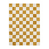 Checkerboard vloerkleed - Blox Okergeel - thumbnail 1