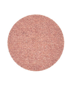 Rond wollen vloerkleed - Feline Terracotta