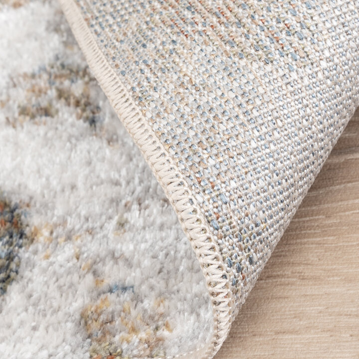 Rond wasbaar vloerkleed - Misha Flow Multicolor