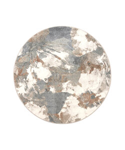 Rond wasbaar vloerkleed - Misha Flow Multicolor