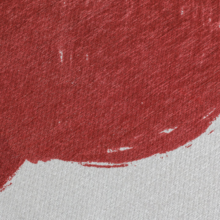 Wasbaar kindervloerkleed - Mick Kers Rood