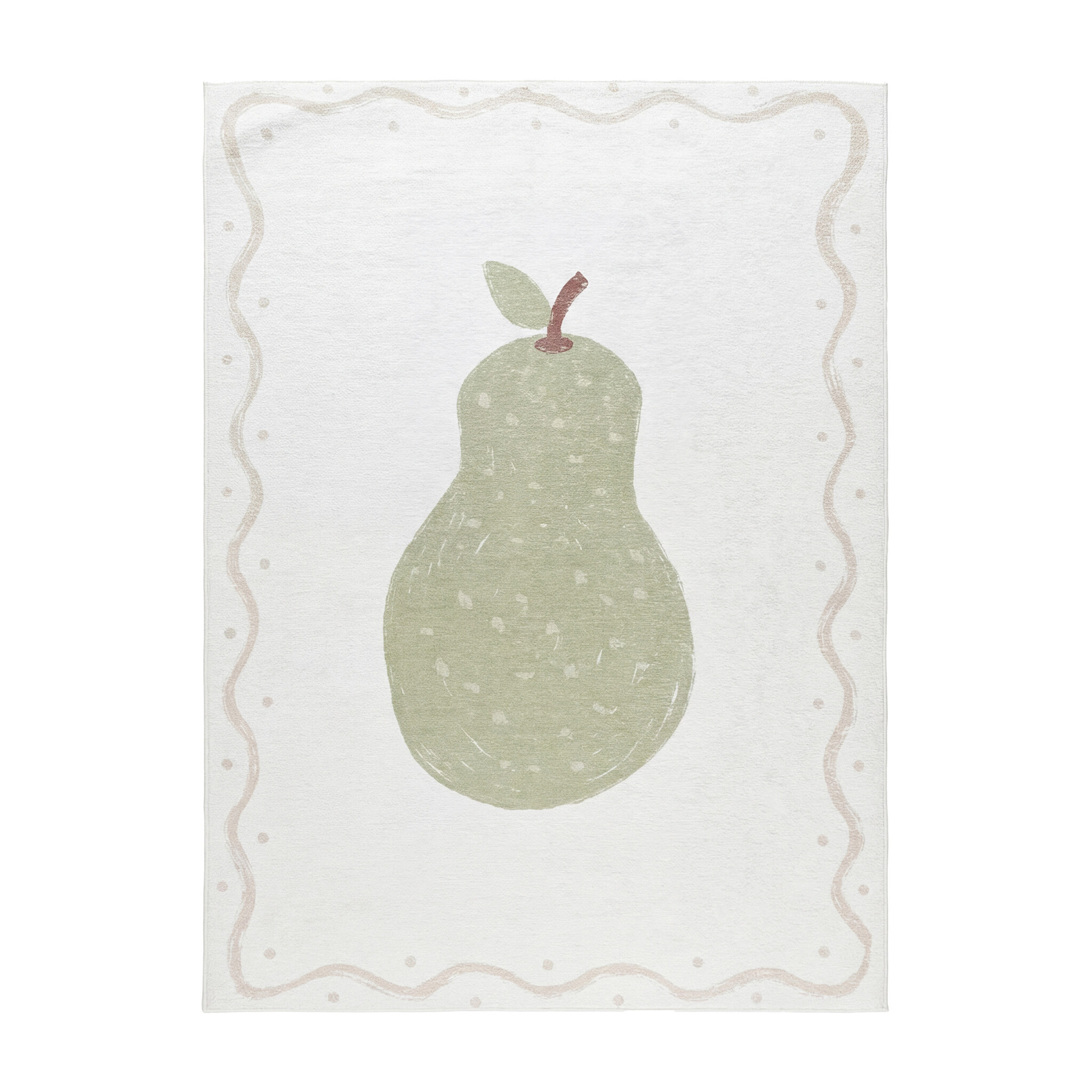 Wasbaar kindervloerkleed - Mick Peer Groen - sfeer