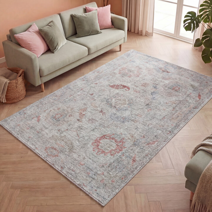 Vintage vloerkleed - Matteo Diamond Beige