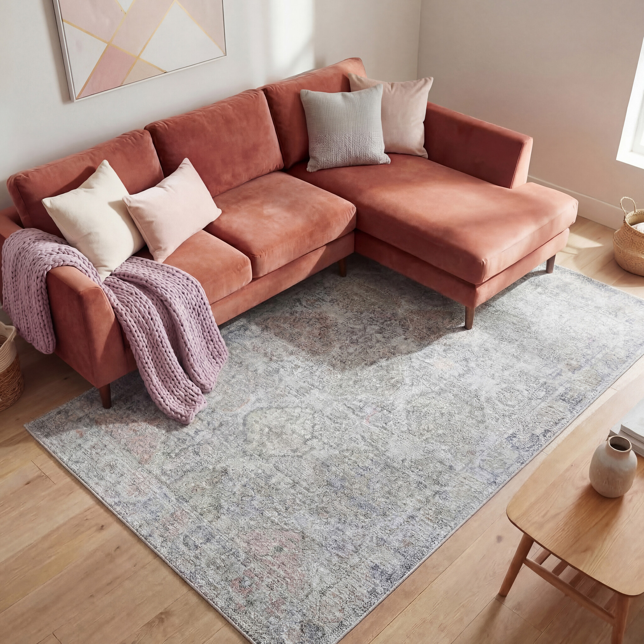 Vintage vloerkleed - Matteo Oriental Beige