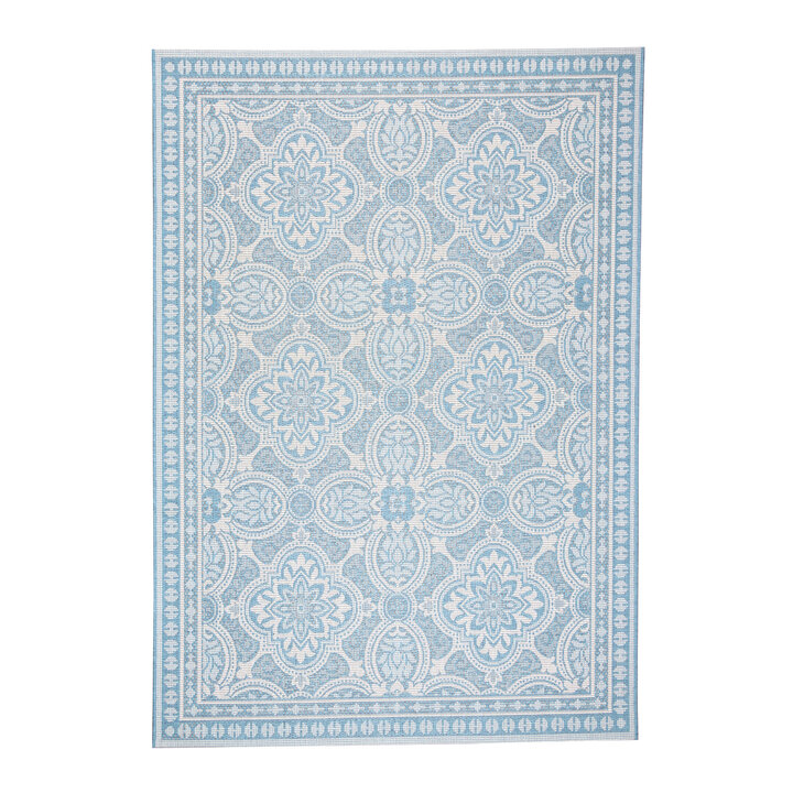 Buitenkleed - Summer Oriental Lichtblauw