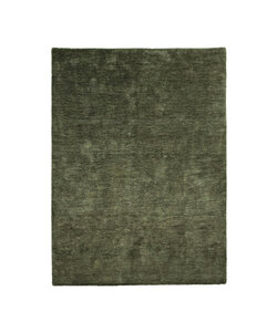 Wollen vloerkleed - Leone Groen