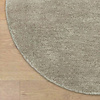 Rond wollen vloerkleed - Leone Grijs - thumbnail 3