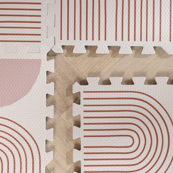 Foam Puzzelmat - Alfie XL Arches Creme/Multicolor 