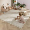 Foam puzzelmat - Alfie XL Stripes Grijs/Beige  - thumbnail