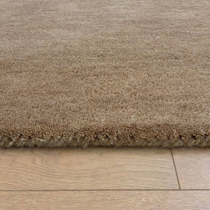 Rond wollen vloerkleed - Leone Taupe