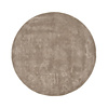 Rond wollen vloerkleed - Leone Taupe - thumbnail 1