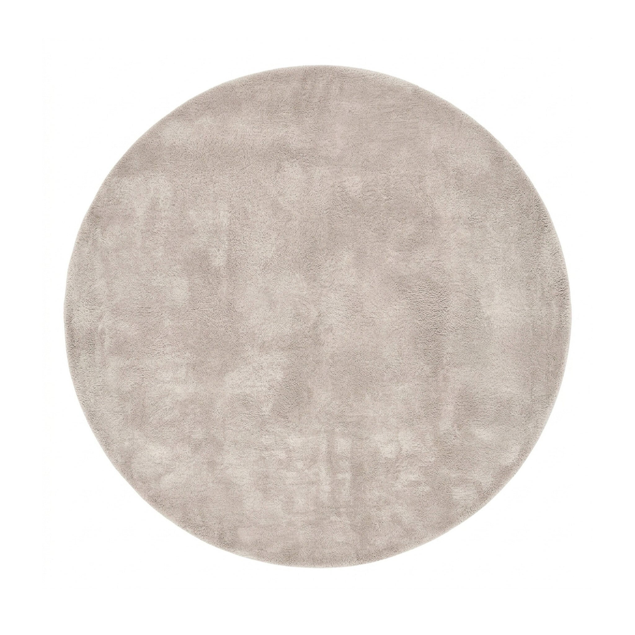 Rond wollen vloerkleed - Leone Grijs - sfeer