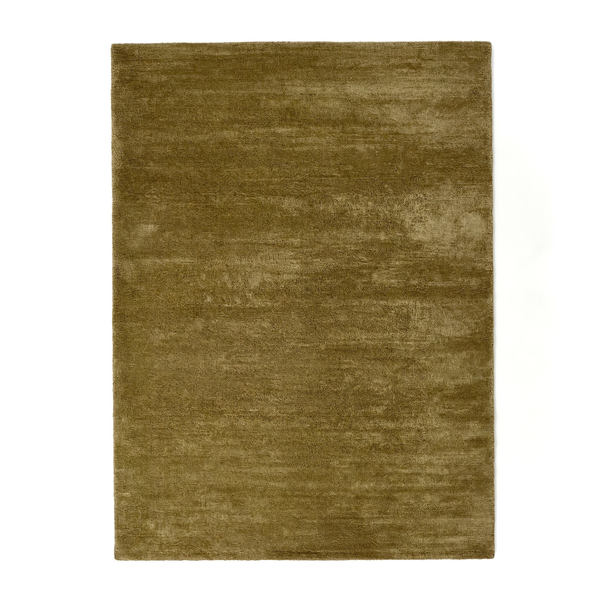 Wollen vloerkleed - Leone Olijfgroen - sfeer