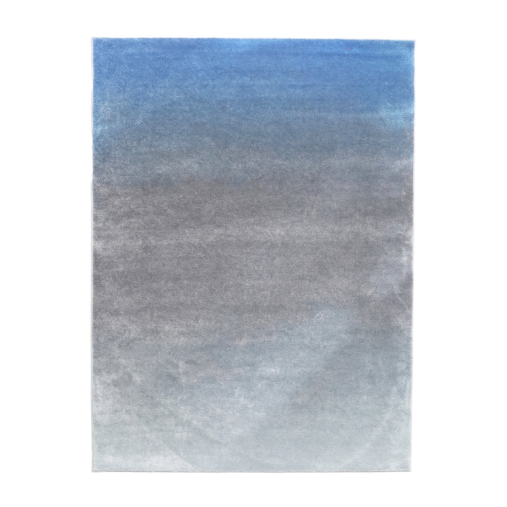 Abstract vloerkleed - Mellow Blauw - sfeer