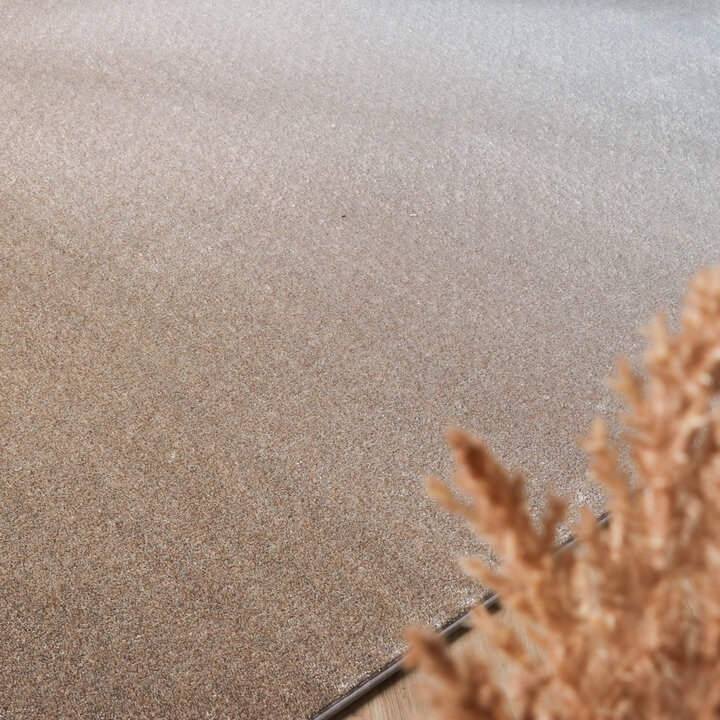 Abstract vloerkleed - Mellow Blauw/Taupe