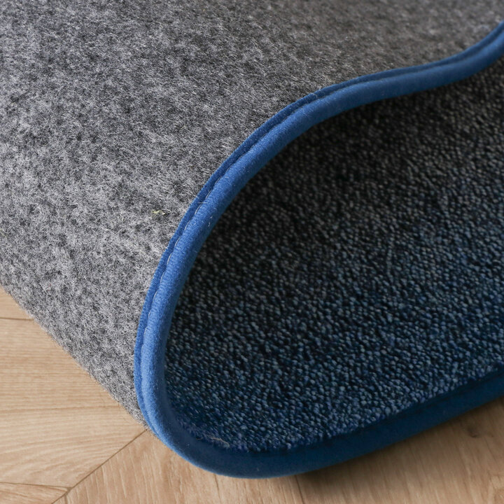 Organisch vloerkleed - Mellow Blauw