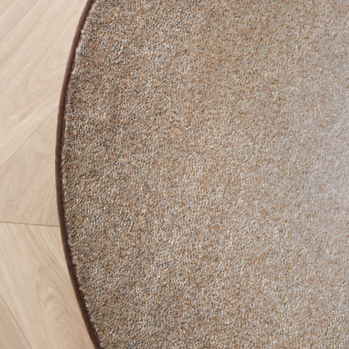 Organisch vloerkleed - Mellow Blauw/Taupe