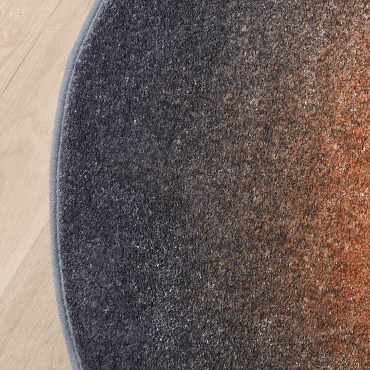 Organisch vloerkleed - Mellow Blauw/Terra