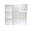 Foam puzzelmat - Alfie XL Stripes Grijs/Beige  - thumbnail 1