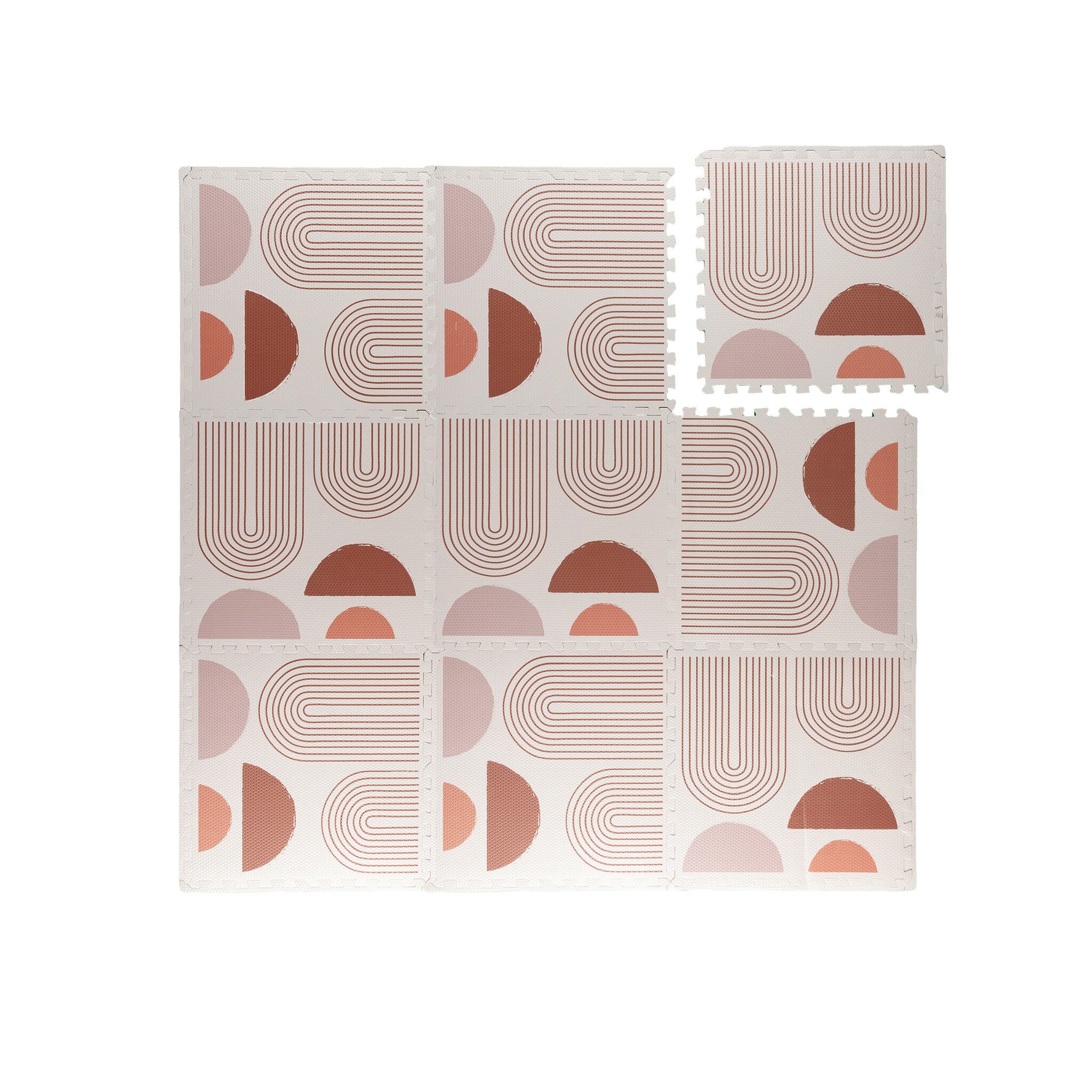 Foam Puzzelmat - Alfie XL Arches Creme/Multicolor - sfeer