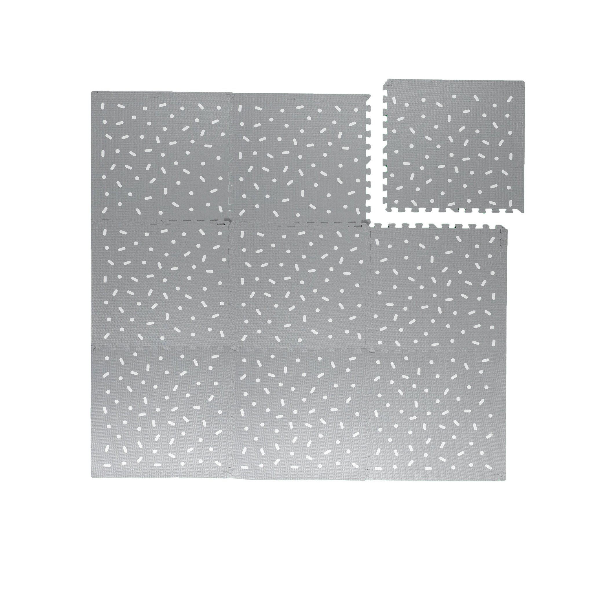 Foam Puzzelmat - Alfie XL Sprinkles Grijs - sfeer