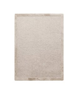 Laagpolig vloerkleed - Elena Border Beige