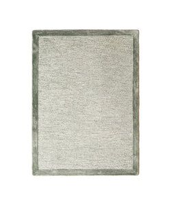 Laagpolig vloerkleed - Elena Border Groen