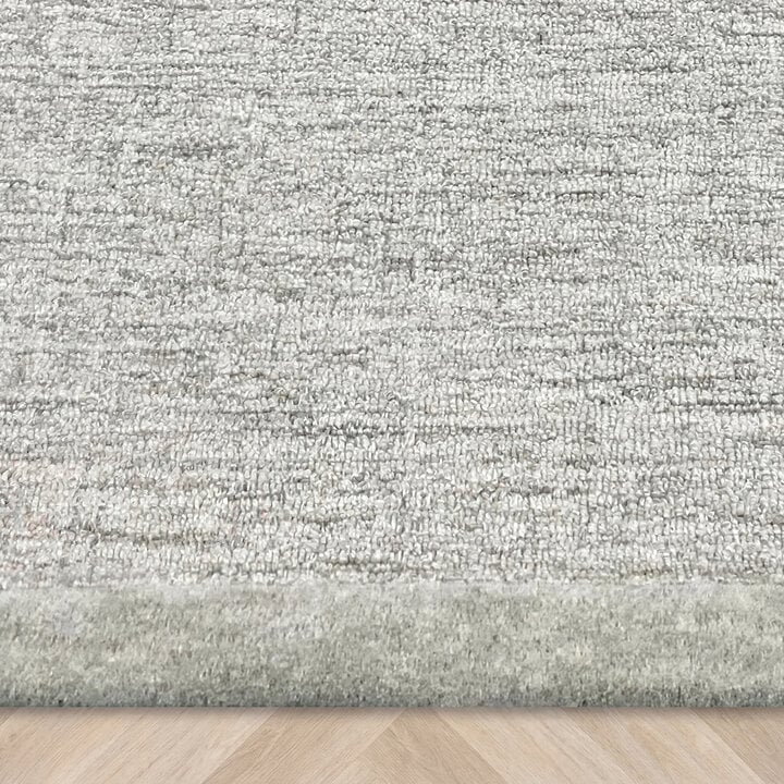 Laagpolig vloerkleed - Elena Border Groen