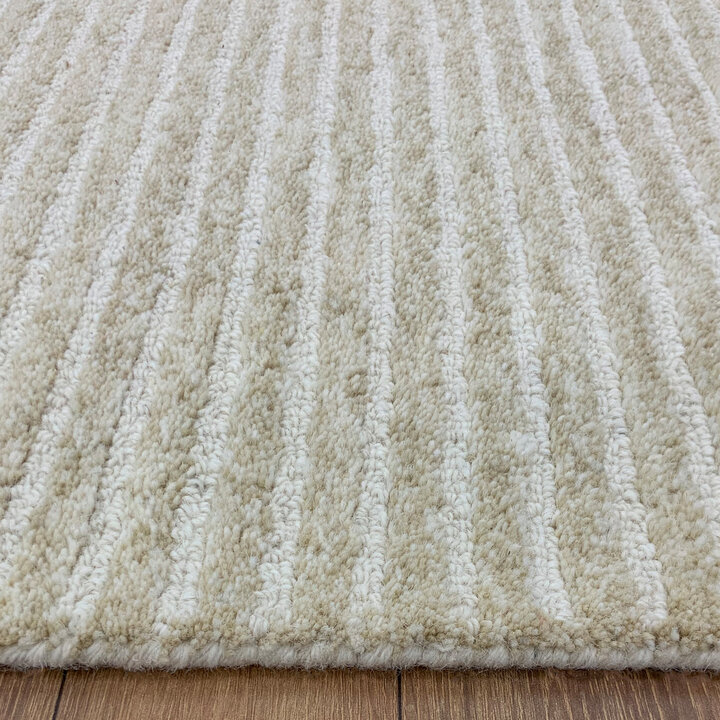 Laagpolig vloerkleed - Juliette Stripes Goud