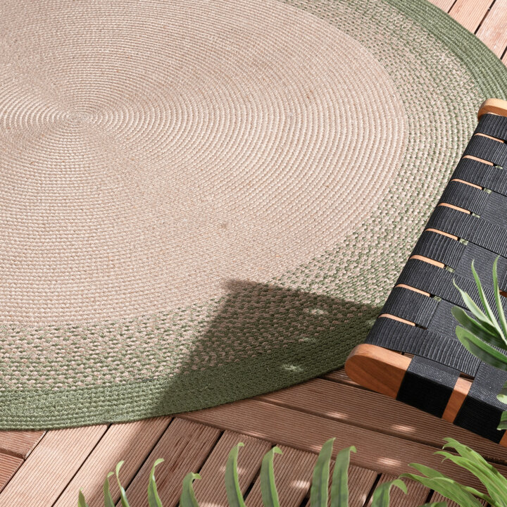 Rond binnen- & buitenkleed - Florence Groen