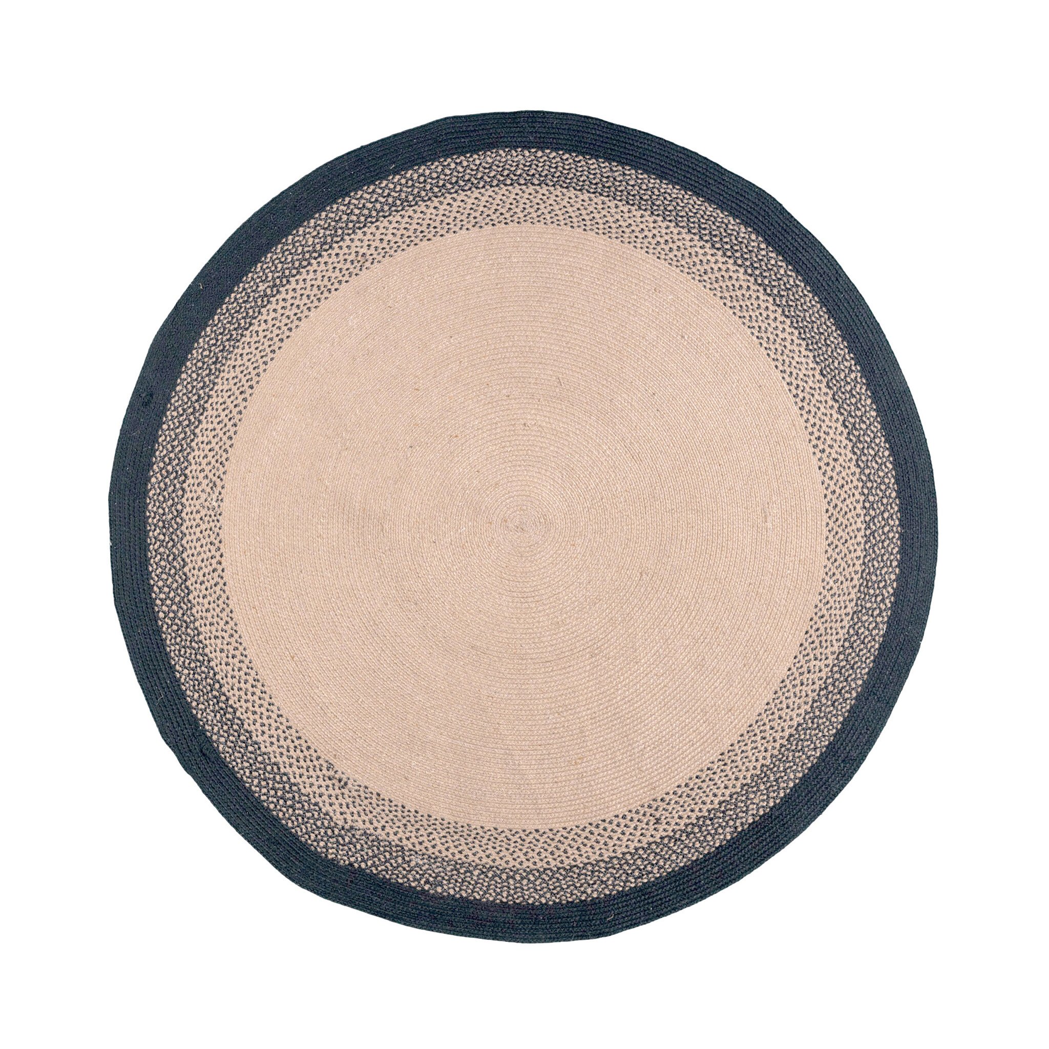 Rond binnen- & buitenkleed - Florence Zwart - sfeer