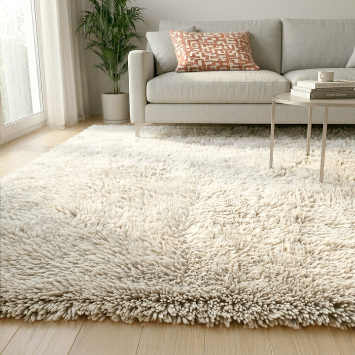 Wollen vloerkleed - Theodore Creme