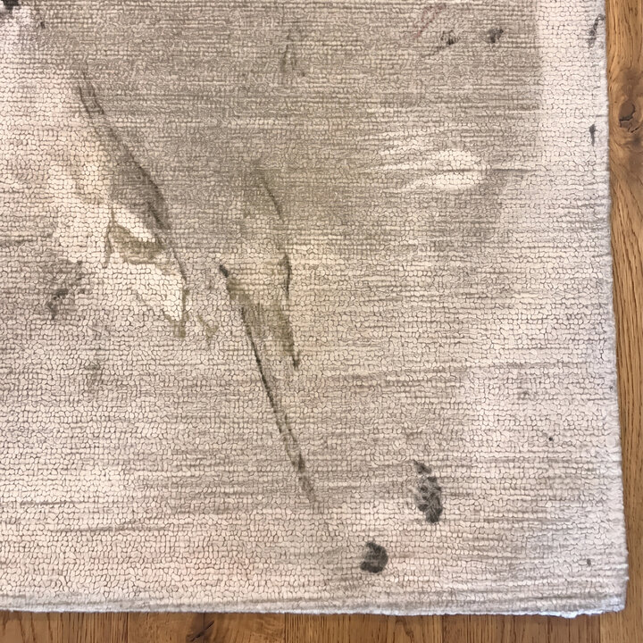 Abstract vloerkleed - Amelie Donkerblauw