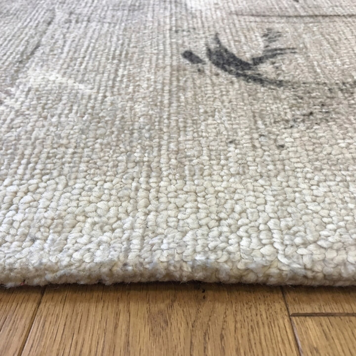 Abstract vloerkleed - Amelie Donkerblauw