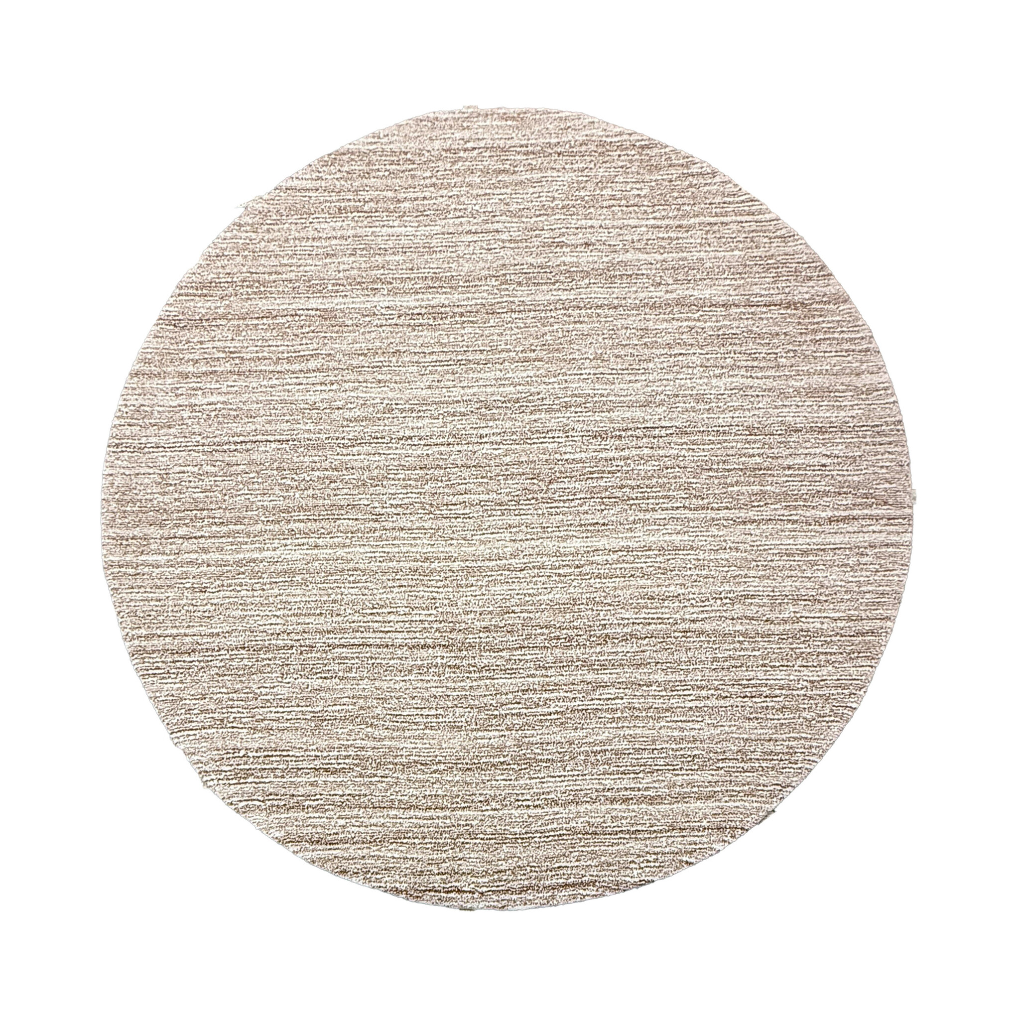Rond wollen vloerkleed - Pedro Taupe/Gemeleerd - sfeer