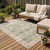 Vintage buitenkleed - Santo Flora Olijfgroen - thumbnail