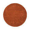 Rond vloerkleed - Isara Border Terracotta - thumbnail 1