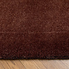 Wollen vloerkleed - Isara Border Donkerbruin - thumbnail 4