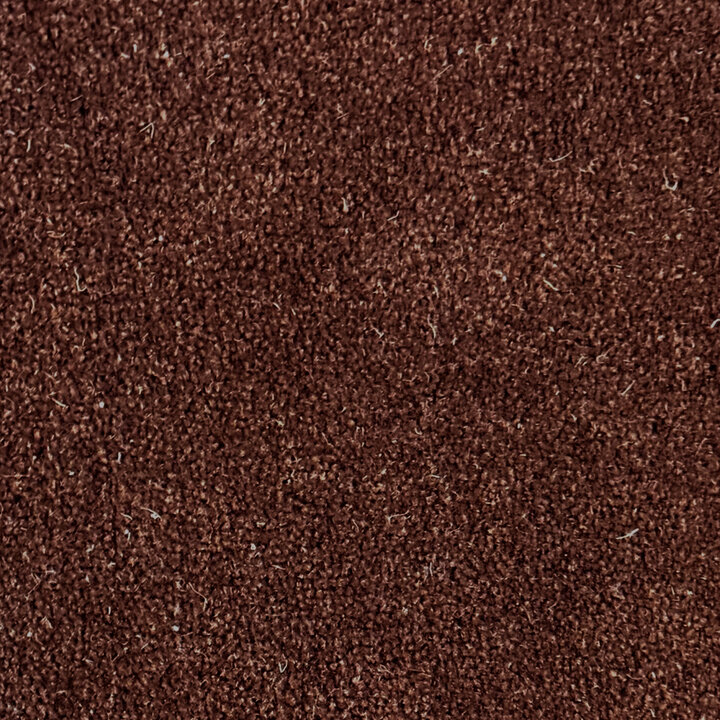 Organisch vloerkleed - Isara Border Donkerbruin