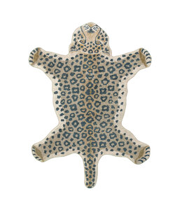 Wasbaar kindervloerkleed - Wild Panter Naturel