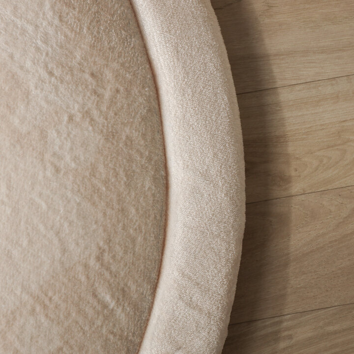 Rond wasbaar speelkleed - Flo Beige