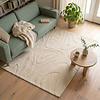Scandinavisch vloerkleed - Charm Shapes Beige - thumbnail